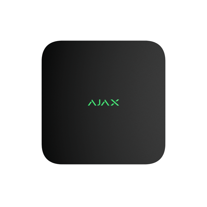 AJAX Baseline Surveillance • NVR • DC 8-ch • Black