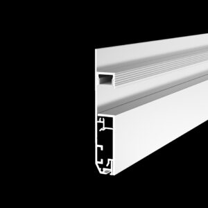 Synergy 21 LED U-Profil 200cm, ALU1580TR-18, weiß, Fußboden/Sockelleiste