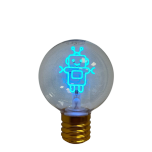 Synergy 21 LED Retrofit E40 Deko Bulb G95-Robot Aufladbar