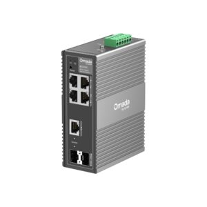 Omada by tp-link Switch Easy Managed Industrial Layer2 6 Port • 4x 1GbE • 1x Combo RJ45/SFP • 1x SFP Lüfterlos, Omada • IES206G