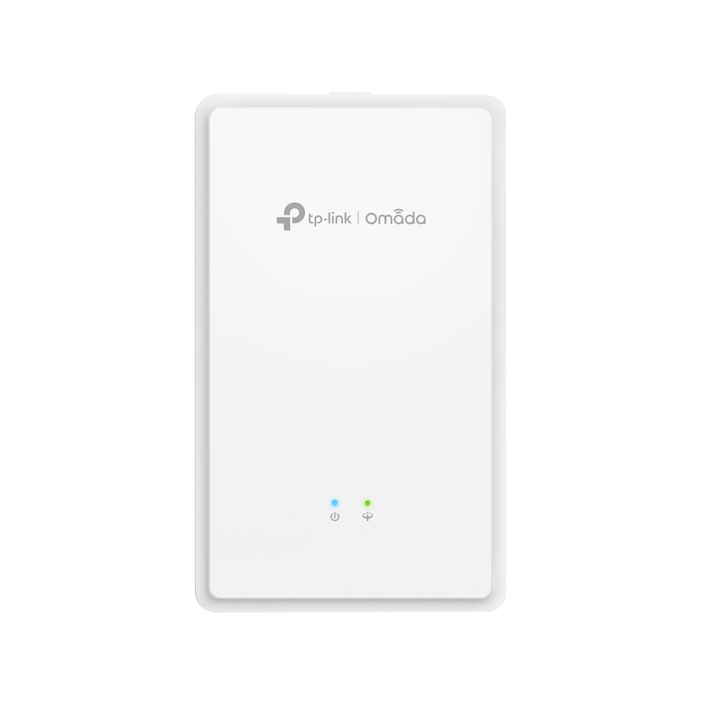 Omada by tp-link Wireless AP WIFI6 • AX1800 • 2x2 • Indoor • 1 GPON • 1x FXS • 2x GbE (davon 1x PoE-Out) • EAP625GP-Wall • Omada