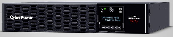 CyberPower USV, PR-XL Tower/19"-PRIII-Serie, 3000VA/3000W, 2HE, Line-Interactive, reiner Sinus, LCD, USB/RS232/CLOUD, ext.Runtime, incl.RMCARD205