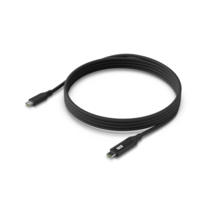 Ubiquiti USB-C Cable with Charge Display • 2m • 100W • UACC-Cable-USB-100W-2M-BK