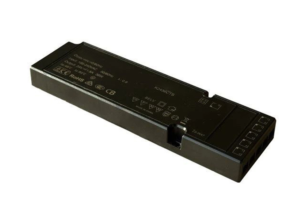 Synergy 21 Netzteil - 24V 24W Möbelnetzteil mit AMP-Klemmleiste