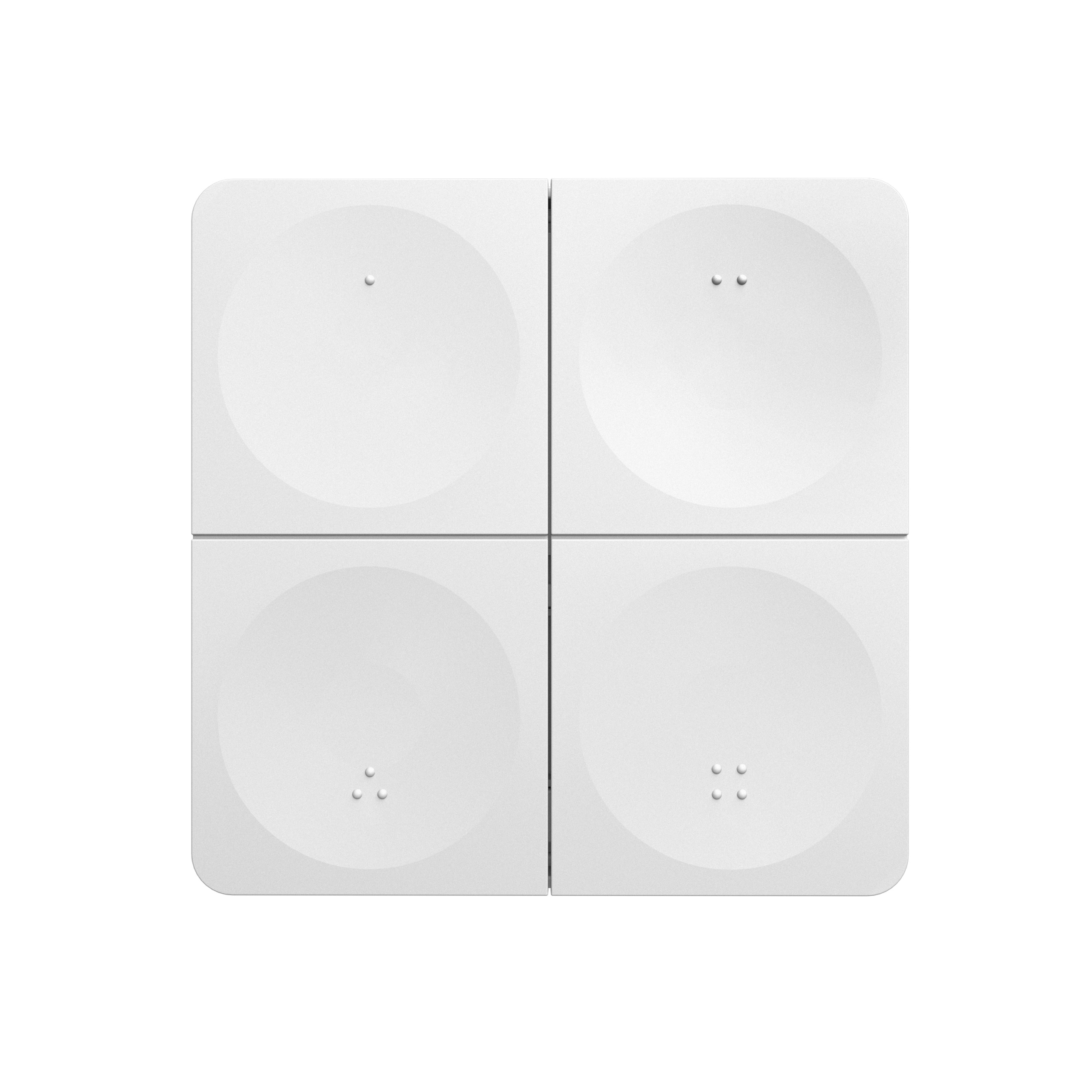 MiBoxer K4-W LED Fernbedienung 2,4GHz 4 Zonen Wireless Dimm Panel (w)