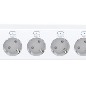 ALLNET ESP32 WiFi Schaltsteckdosenleiste ALL3079-4 Smart Plug 4Fach Steckdosenleiste / 2x USB-A & 1x USB C Ladefunktion