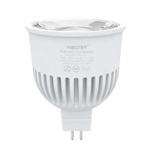 MiBoxer FUT112 LED Retrofit Gx 5,3/MR16 6W (RGB-CCT) 2,4 GHz smooth dim
