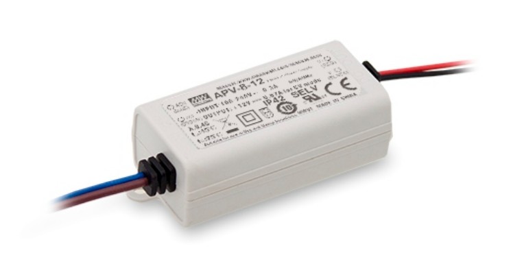 MEANWELL Netzteil - 24V 8W IP67