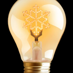Synergy 21 LED Retrofit Deko Bulb A68-XMAS Schneeflocke Aufladbar
