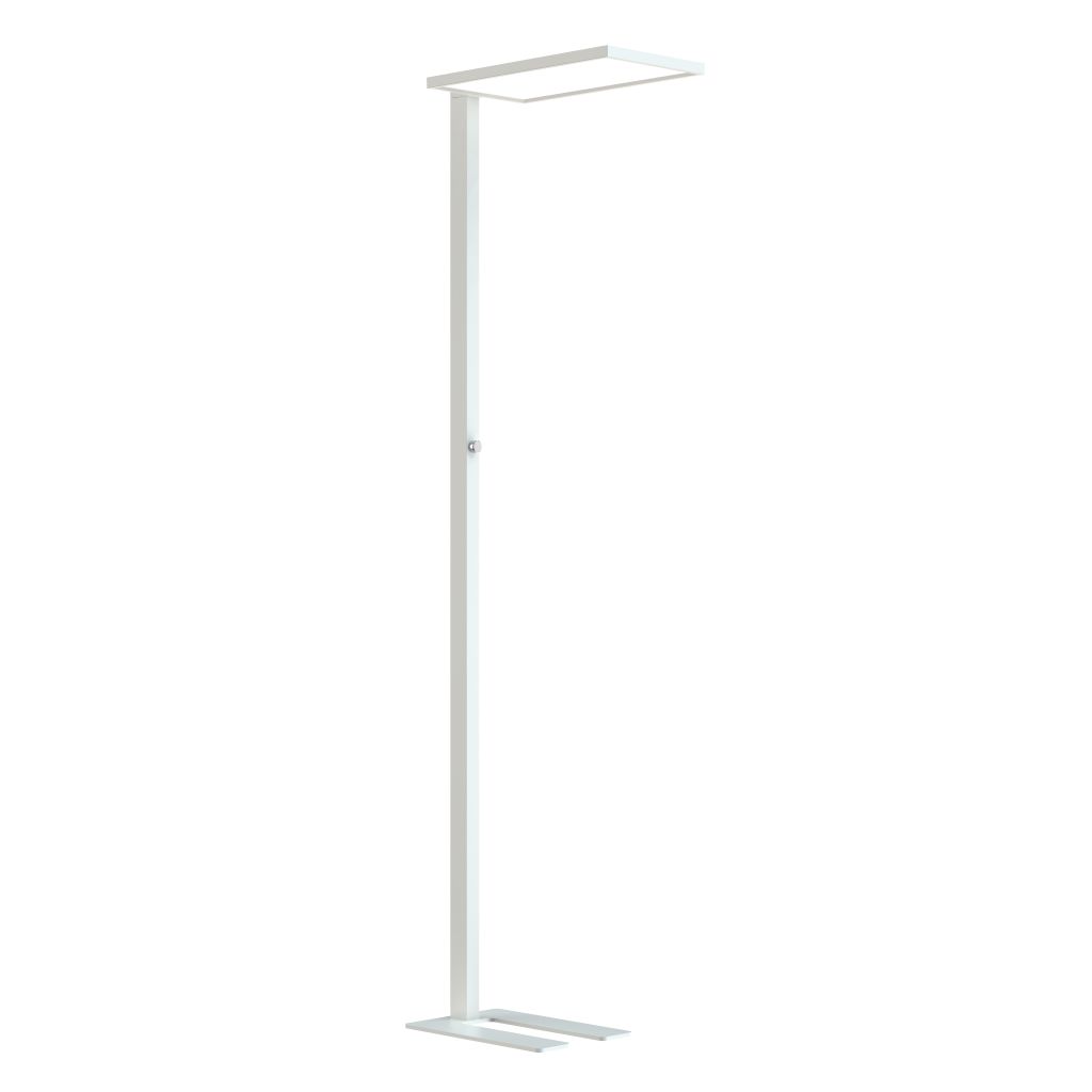 Synergy 21 LED office line Stehlampe Dike weiss, dimmbar