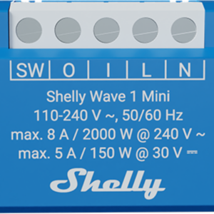 Shelly · Unterputz · "Wave 1 Mini LR" · Z-Wave