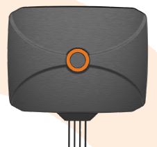 Poynting · Antennen · 5G/LTE · M2M/IoT · A-PANL-0631-V1-01 · schwarz · 2m SMA (M) · 6dbi Wide-Omni LTE Antenne