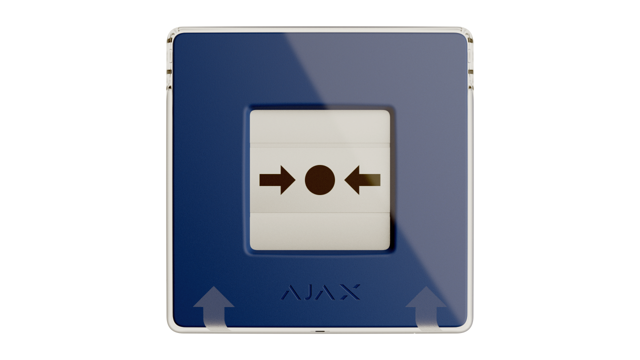 AJAX EN54 Fire & Safety • Manual Call Point • Blue