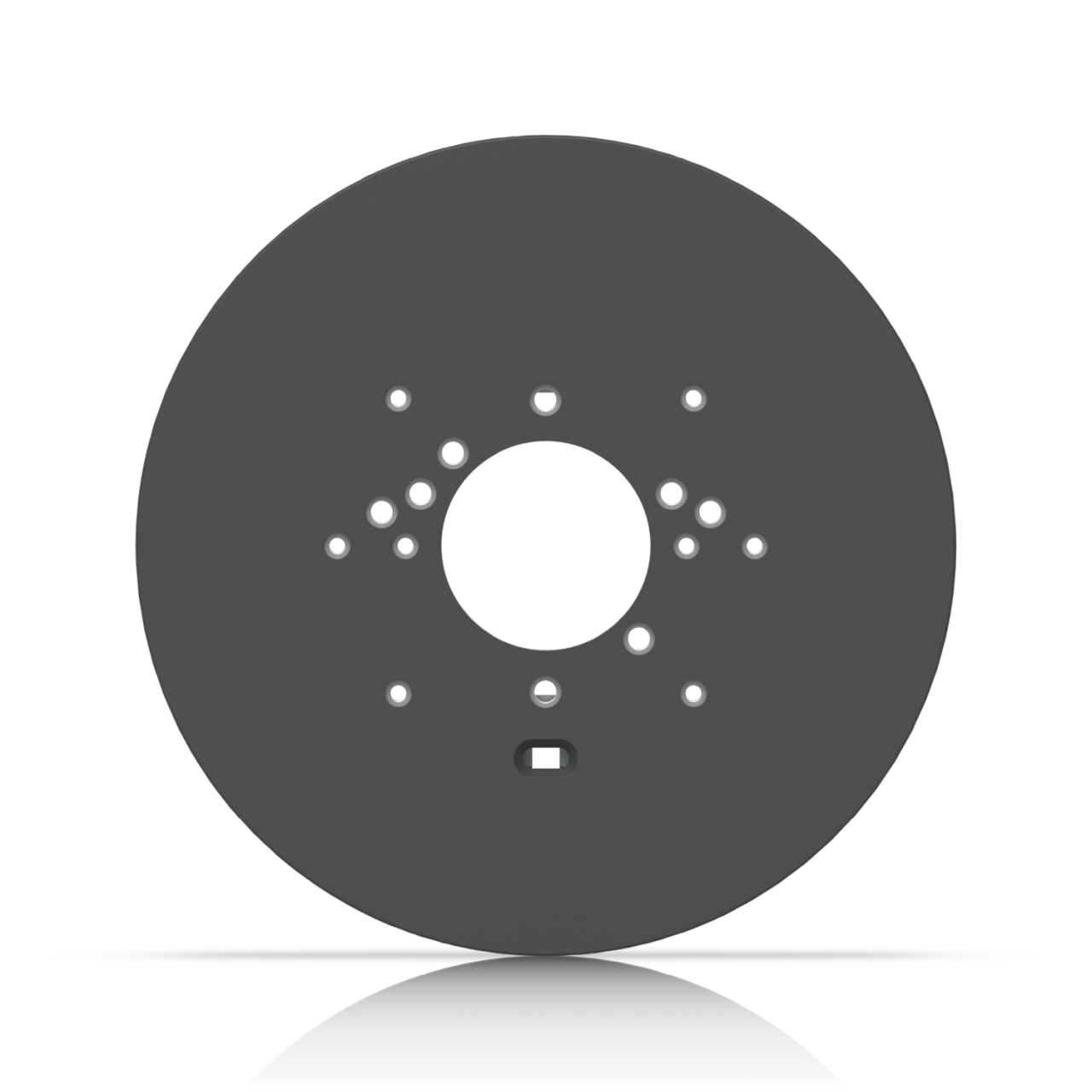 Ubiquiti Gang Box Mounting Plate • black • UACC-GB-Plate-B