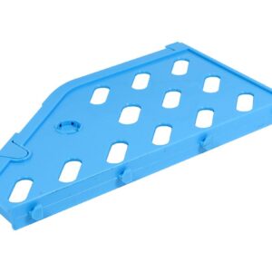 ALLNET 19"zbh. Tragemodul für Tablet/IPAD/uvm. zbh. Ersatzteil*, Plastikunterteiler (Blau) mit Kabelführung, * Ersatzteil*,