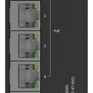Teltonika · Switch · TSF000 · 5 Port 10/100 Flat Industrial unmanaged Switch, 4x PoE+