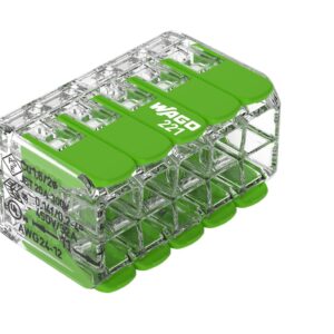 Wago Serie 221 - 10*4mm (15 Stück) Green Range