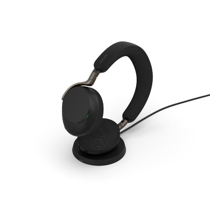 Jabra Evolve3 75 UC, Link390c, Black,WLC Chrg
