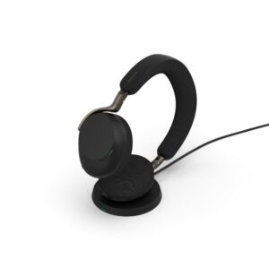 Jabra Evolve3 75 MS, Link390a, Black,WLC Chrg