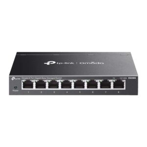 Omada by tp-link Switch easy managed 8 Port • 8x 1 GbE • Lüfterlos, Omada • ES208G