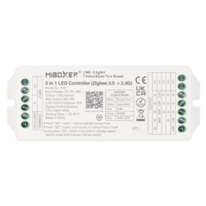 MiBoxer PZ5 LED Controller 2in1 DC12~48V Zigbee 3.0+ 2.4G HP 20A