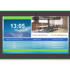 ALLNET Meetingraum RGB LED Tablet 15 Zoll RK3576 Android 16 und NFC/RFID Farbe schwarz