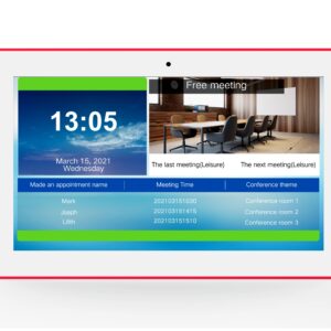 ALLNET Meetingraum RGB LED Tablet 15 Zoll RK3576 Android 16 und NFC/RFID Farbe weiß