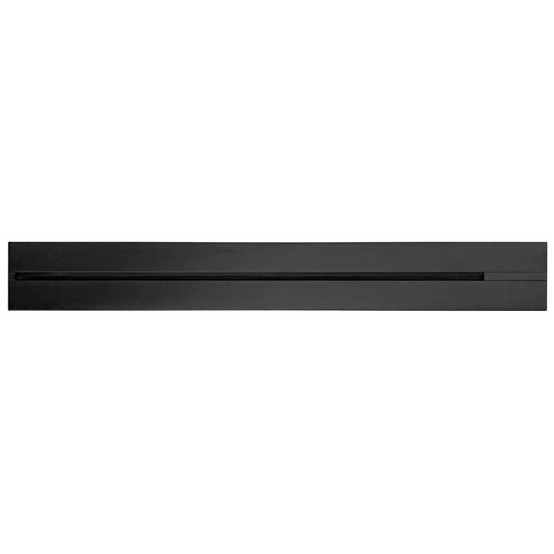 Synergy 21 MODULRAIL Aufbau-Steckdosenschiene 600mm Schwarz