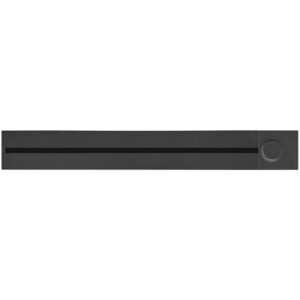 Synergy 21 MODULRAIL Aufbau-Steckdosenschiene 600mm mit Schalter Schwarz