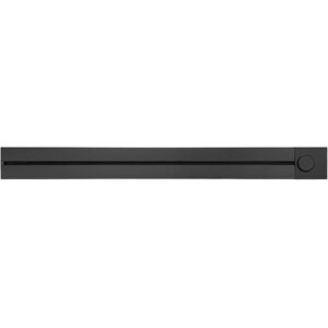 Synergy 21 MODULRAIL Aufbau-Steckdosenschiene 800mm mit Schalter Schwarz