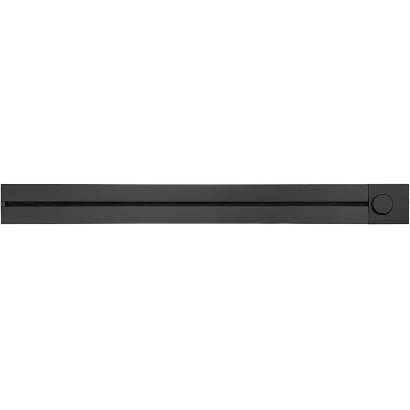 Synergy 21 MODULRAIL Aufbau-Steckdosenschiene 800mm mit Schalter Schwarz