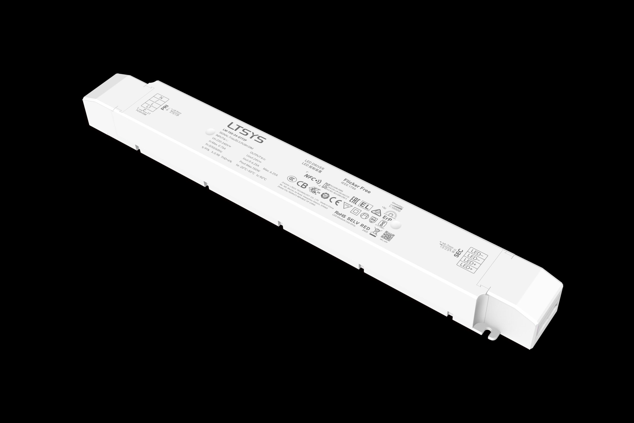 Synergy 21 Netzteil - 24V 150W LTSYS NFC IP20 TRIAC dim