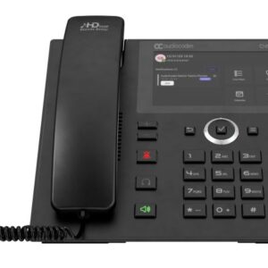 AudioCodes Teams C456HD IP-Phone PoE GbE black with integrated BT and Dual Band Wi-Fi 6