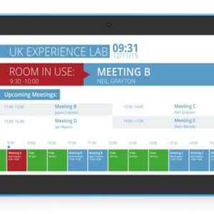 ALLNET Meetingraum RGB LED Tablet 8 Zoll RK3568, 8GB/32GB, Wifi 6,Android 14, NFC, Farbe schwarz