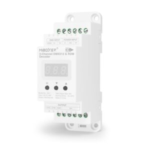Miboxer Hutschiene DMX 3-Kanal LED Controller DMX-Serie