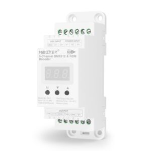 MiBoxer D5-T LED Controller DMX 5-Kanal für DIN-Schiene