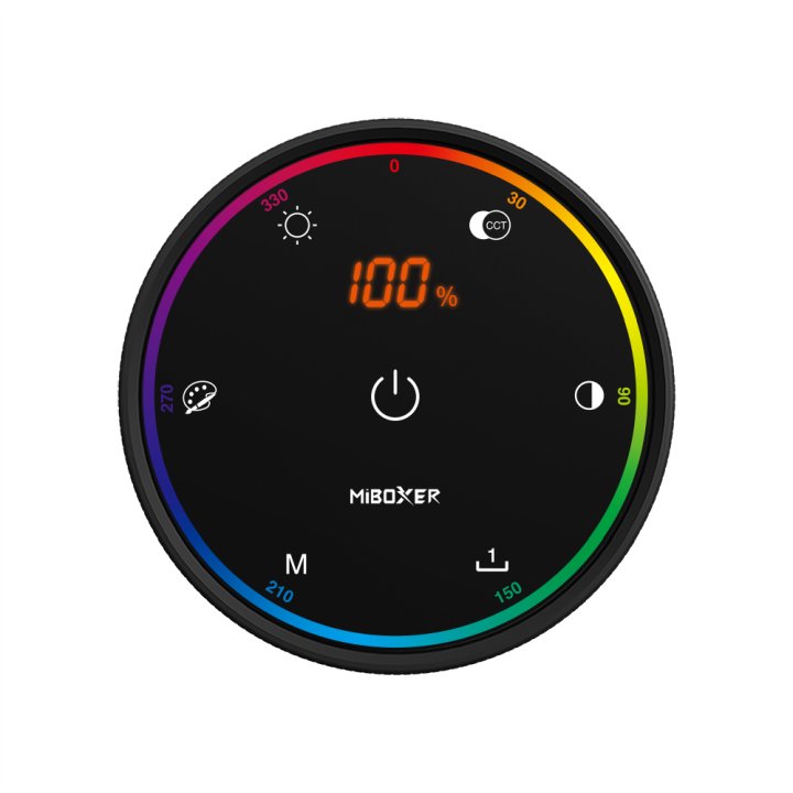 MiBoxer K6 LED Fernbedienung RGB-WW (RGB-CCT) Drehregler für Lichtsteuerung