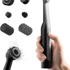 HOTO • Cleaning Tools • Wand Cordless Spin Scrubber 12-Piece Ultimate Kit • QWQJA07