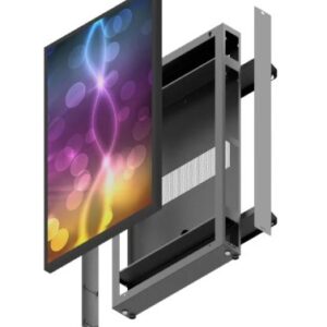 Edbak OWM91 Displaygehäuse Outdoor wandmontiert für LG 49XE4F-M 49"