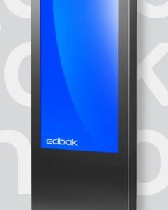 Edbak IDS10.55 Stele Indoor, universal, passiv, bodenstehend, mit Schutzglas 55"