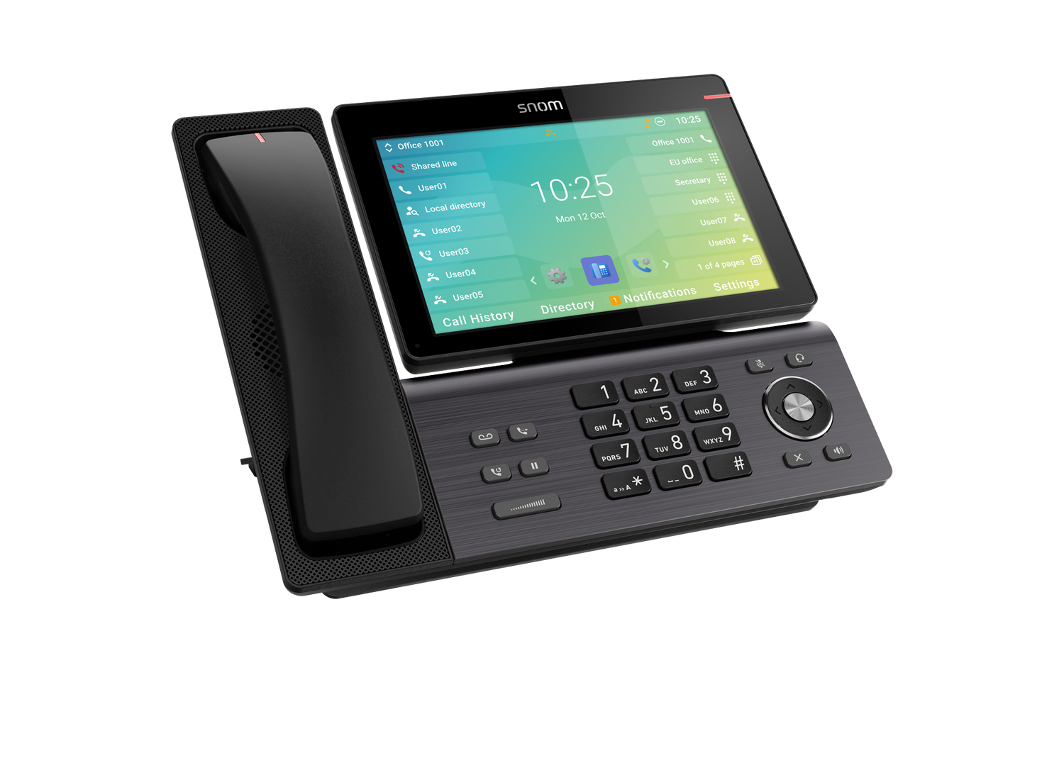 Snom D895M VOIP Telefon (SIP) o. Netzteil