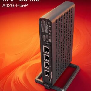 MikroTik RouterBOARD hAP be lite, 3x Gigabit, 1x 2.5GB, WiFi7 ax, A42G-HbeP