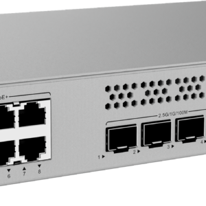 Huawei Switch full managed L2 12 Port • 8x GbE • PoE Budget 128W • 8x PoE at • 4x 2,5GbE SFP • S220S-8P4J • eKit