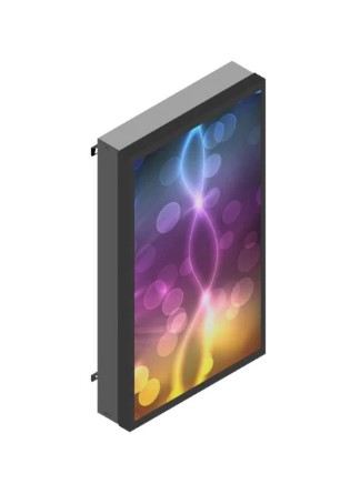 Edbak OWM102 Displaygehäuse Outdoor wandmontiert für Hisense 55OP90FE 55"