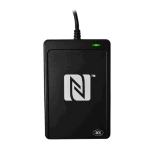 Plusonic USB NFC & RFID Card Reader/Writer aka ACS ACR1252U-MW WalletMate für Apple VAS und Google Smart Tap
