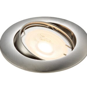 Synergy 21 LED Retrofit GU10 / GX5, 3 Deckeneinbausatz D07-silber