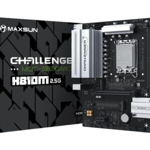 Maxsun Mainboard Challenger H810M 2.5G M-ATX