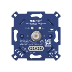 MiBoxer TRI-K2ZR Triac Dimmer Zigbee 3.0 + 2,4 GHz ohne Neutralleiter