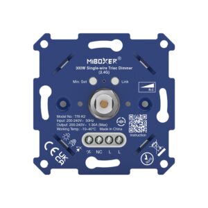MiBoxer TRI-K2 Triac Dimmer 2,4 GHz für LED-Lampen ohne Neutralleiter