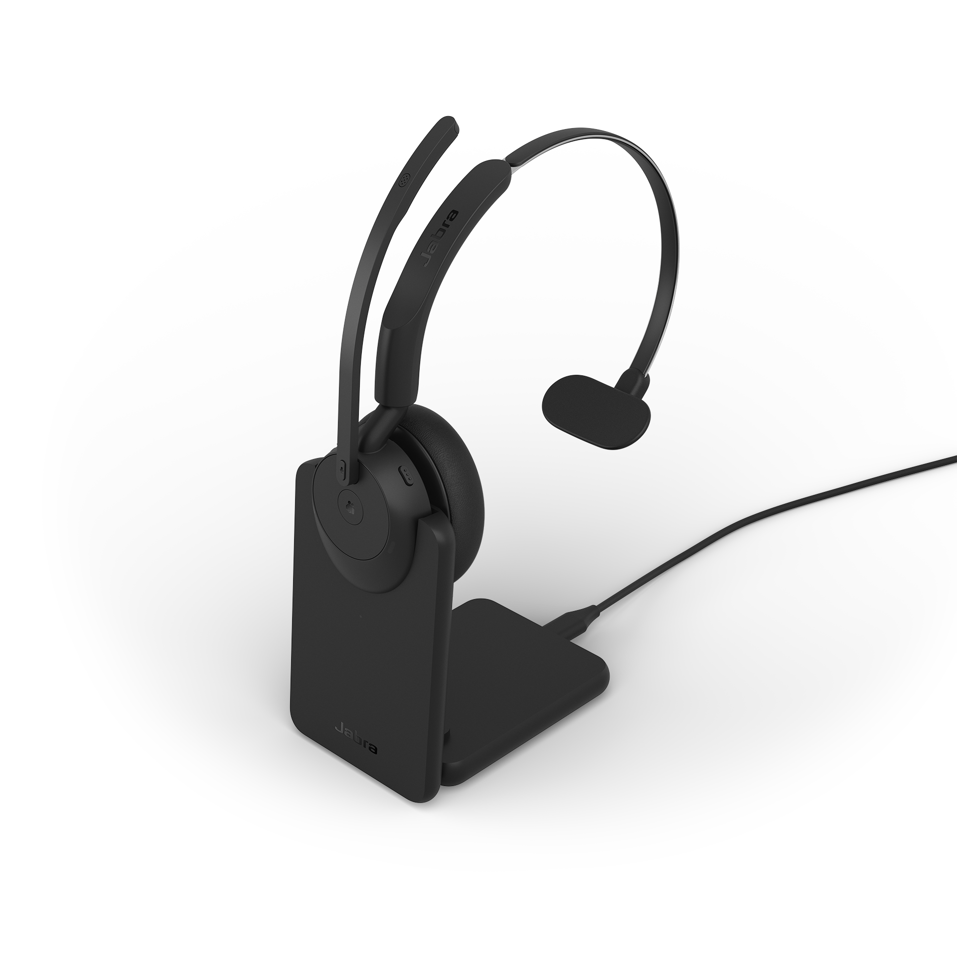 Jabra Evolve3 45 Mono, LINK 390a, MS, Stand